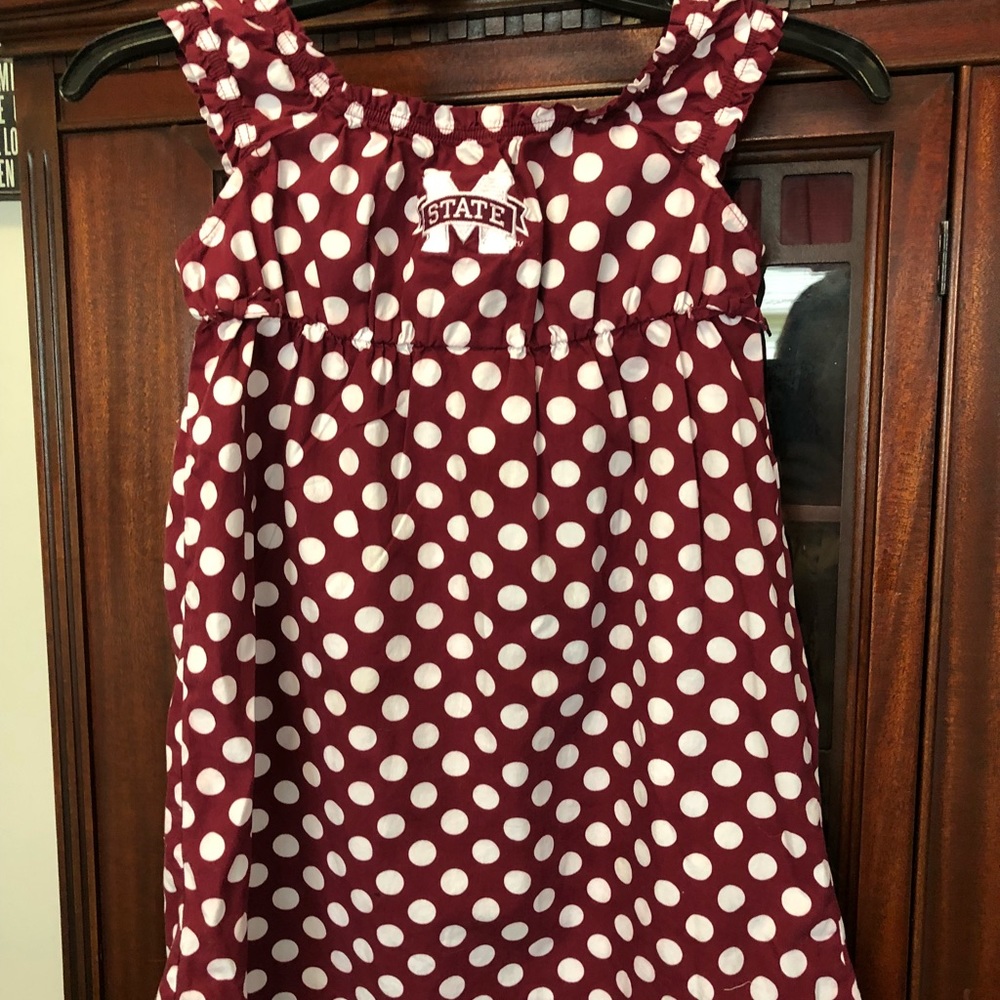 Mississippi State Bulldogs child's 6x dress